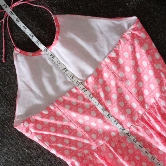 💖HTF Vineyard Vines💖 - Caning Print Silk Halter Dress - Picture 12 of 12